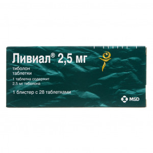 Ливиал, таблетки 2,5 мг, 28 шт