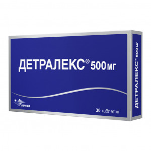 Детралекс, таблетки 500 мг, 60 шт
