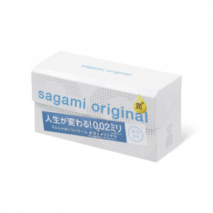 Sagami Презервативы Original 0.02 Extra Lub, 12 шт