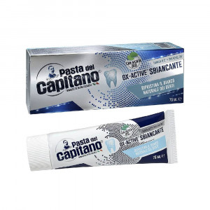 Pasta Del Capitano Toothpaste Ox Active Whitening - Зубная паста Комплексное отбеливание, 75 мл