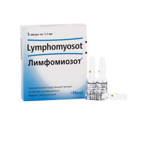 Лимфомиозот, раствор для инъекций, ампулы, 1,1 мл, 5 шт