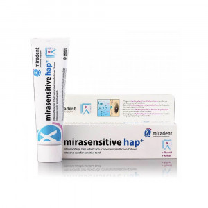 Miradent Mirasensitive hap+ Зубная паста для сверхчувствительных зубов, 50 мл