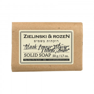 Zielinski & Rozen Твердое мыло с ароматом Черный перец, Ветивер, Нероли, Амбра, 75 гр