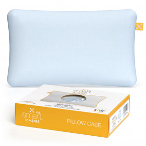 SmartSleep Детская анатомическая подушка SMART® COMFORT в комплекте с чехлом Голубая