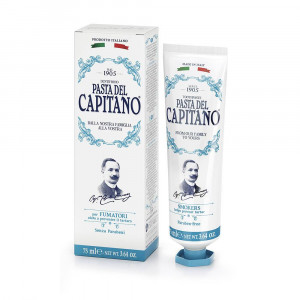 Pasta Del Capitano Smokers Toothpaste - Зубная паста для курильщиков, 75 мл