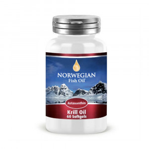 Norwegian Fish Oil ОМЕГА-3 Масло криля, 1450 мг, №60