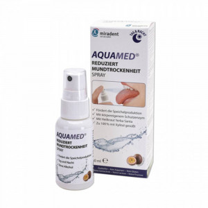 Miradent Aquamed Spray Day & Night  Спрей для увлажнения полости рта при сухости, 15 мл