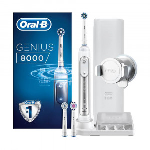 Электрическая зубная щетка Oral-B Genius 8000 White D 701.535.5XC