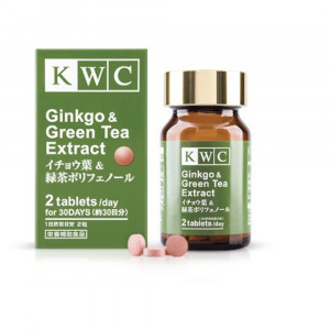 KWC Гинко и экстракт зеленого чая, 60 таблеток