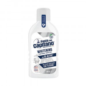 Pasta Del Capitano Whitening & Sensitive Teeth Mouthwash - Ополаскиватель для полости рта Отбеливание, 400 мл