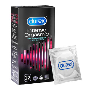 Durex Intense Orgasmic Презервативы, 12 шт