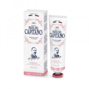 Pasta Del Capitano Sensitive Toothpaste - Зубная паста для Чувствительных зубов, 75 мл