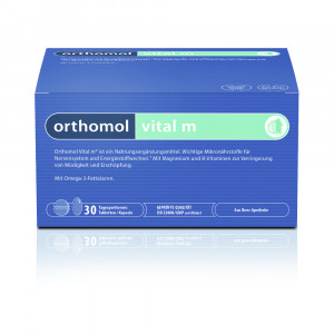 Orthomol Vital M Мультивитаминный комплекс для мужчин, таблетки + капсулы, 30 дней