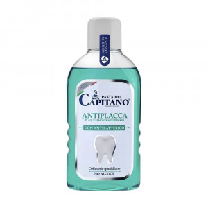 Pasta Del Capitano - Antiplacca Con Antibatterico Ополаскиватель для полости рта против зубного камня, 400мл