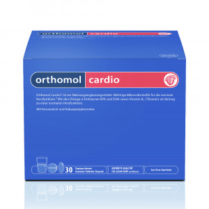 Orthomol Cardio Кардио, порошок+капсулы+таблетки, курс 30 дней