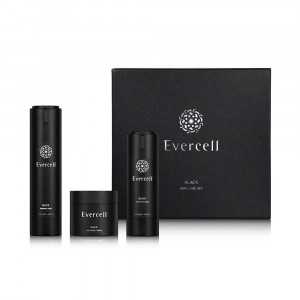 Evercell Black Skin Care Set Набор для ухода за кожей Блэк с эпидермальным фактором роста