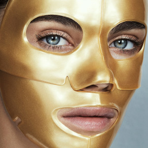 MZ Skin Набор масок для лица для увлажнения и выравнивания тона кожи Hydra-Lift Golden, 5 шт