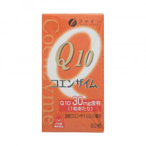 Fine Коэнзим Q10-30 с витамином В1, 60 капсул