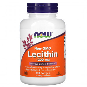 Now Lecithin Лецитин, 100 шт