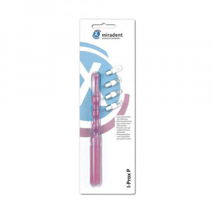 Miradent I-Prox® P  Монопучковая щётка для очистки десневых бороздок, розовая