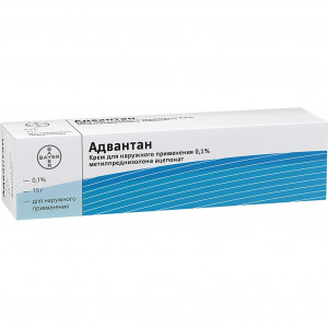 Адвантан, крем 0,1%, 15 гр