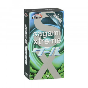 Sagami Презервативы Xtreme Mint, 10 шт