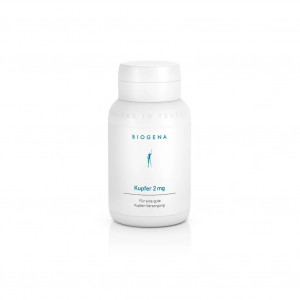 BIOGENA Медь 2 мг, 60 капсул