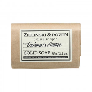 Zielinski & Rozen Твердое мыло с ароматом Дубовый мох, Амбра, 75 гр