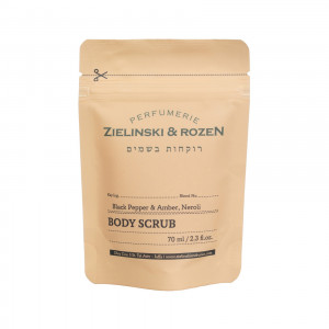 Zielinski & Rozen Скраб для тела Черный перец, Ветивер, Нероли, Амбра, 70 мл
