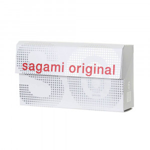 Sagami Презервативы Original 0.02, 6 шт