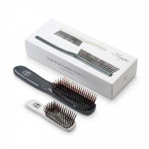 Majestic Scalp Brush Набор японских расчесок для волос Комбо Инь Янь