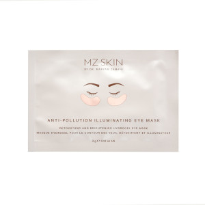MZ Skin Набор из 5 масок для кожи вокруг глаз, придающих сияние Anti-Pollution, 5 шт