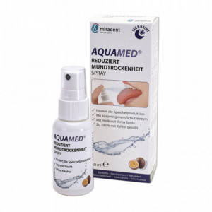 Miradent Aquamed Spray Day & Night  Спрей для увлажнения полости рта при сухости, 30 мл