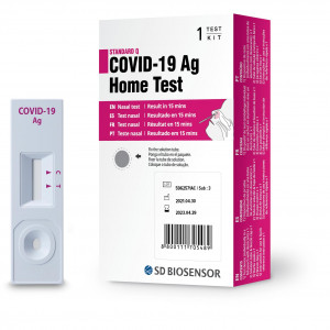Standart Q Covid-19 Ag Home Test №1 Набор реагентов для иммунохроматографического выявления антигена SARS-CoV-2 в мазке из носа человека