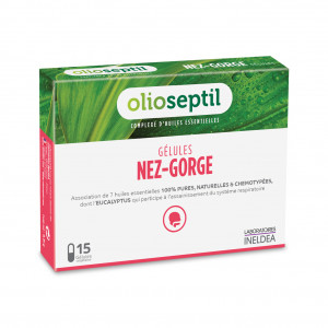 Unitex Olioseptil Nez-Gorge Капсулы Нос-горло, 15 шт