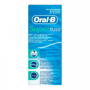 Oral-B Superfloss Зубная нить, 50 шт