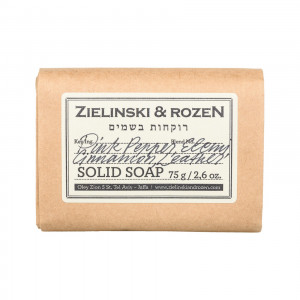 Zielinski & Rozen Твердое мыло с ароматом Розовый Перец, Элеми, Корица, Кожа, 75 гр