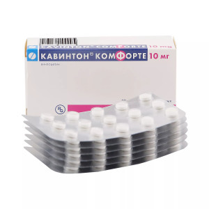 Кавинтон Комфорте, таблетки диспергируемые 10 мг, 90 шт