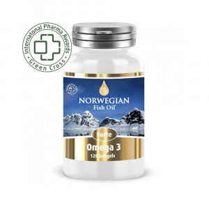 Norwegian Fish Oil ОМЕГА-3 Форте 1384 мг, 120 капсул