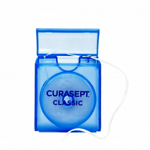 Curasept Зубная нить вощеная CHX 0,2% со вкусом мяты, 50 м