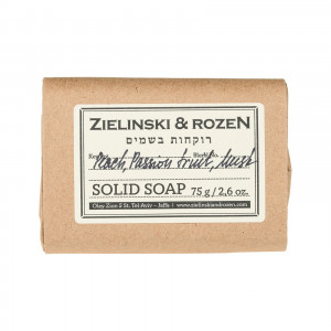 Zielinski & Rozen Твердое мыло с ароматом Персик, Маракуйя, Мускус, 75 гр
