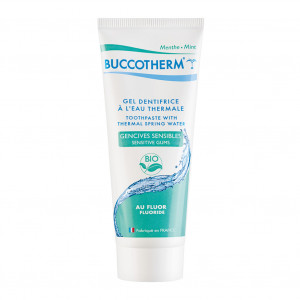 BUCCOTHERM Зубная гель-паста для чувствительной десны с фтором, 75 мл