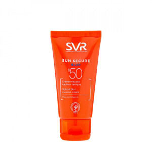 SVR Sun Secure Blur Крем-мусс с эффектом фотошопа SPF50, 50 мл