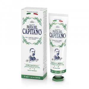 Pasta Del Capitano Natural Herbs Toothpaste - Зубная паста Натуральные травы, 75 мл