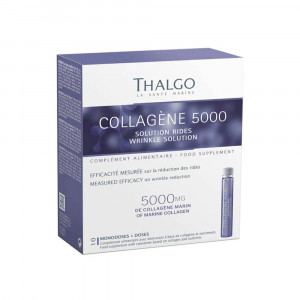 Thalgo Collagene 5000 Wrinkle Solution Биологически активная добавка к пище Коллаген 5000, 10 флаконов по 25 мл