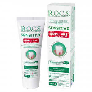 ROCS Sensitive Plus Gum Care Зубная паста для чувствительных зубов, 94 гр