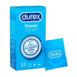 Durex Classic Презервативы, 12 шт