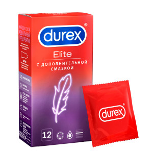 Durex Elite Презервативы, 12 шт