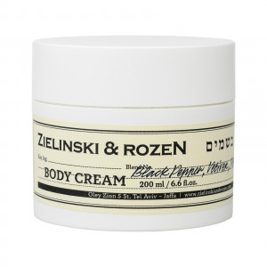 Zielinski & Rozen Крем для тела в банке Черный перец, Амбра, Нероли, 200 мл