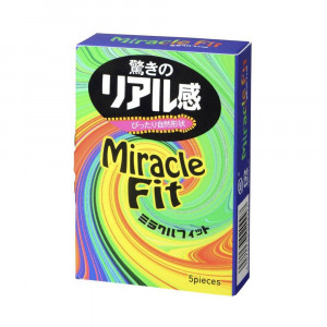 Sagami Презервативы Miracle Fit, 5 шт